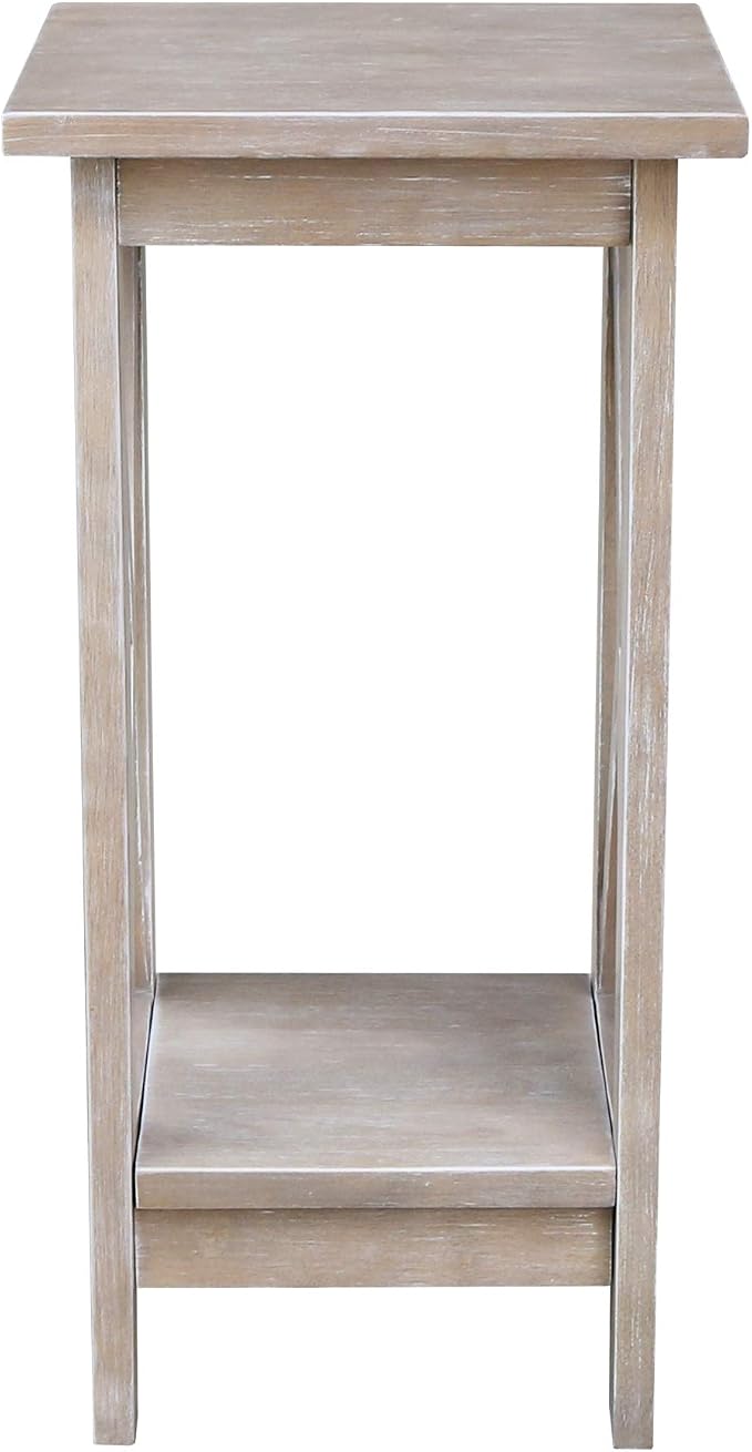 International Concepts 24" X-Sided Plant stand, Gray