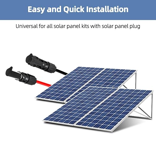 Solar Connector Cap 5pairs, IP68 Water Resistant and Dust, Male and Female Solar Plug Cap for Solar Panel Connector, Solar Inverter