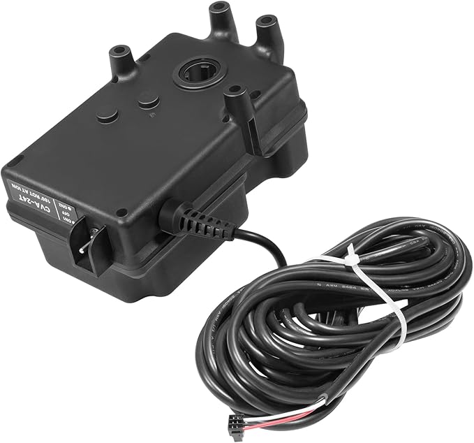 CVA-24T Valve Actuator 3-Port CVA-24T Valve Actuator Compatible with All 24VAC Control Systems, Replacement for Pentair 263045 Valve Actuator, 24 Volt AC, 180 Degree Rotation, 3-Wire, 25-Feet