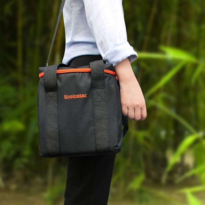 EnginStar Carrying Case Storage box 300W Power Station,Travel Business Lunch Bag, Shockproof Universal Compatible for Portable Power Station, Picnic Camping Wild Fishing Hunting