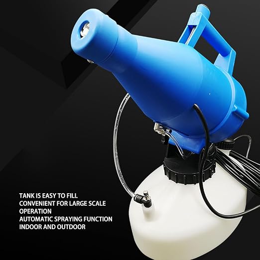 Electric Ulv Portable Fogger, 1400W 4.5L Adjustable Mist, Cold Atomizer for Hotel School Restaurant Disinfection