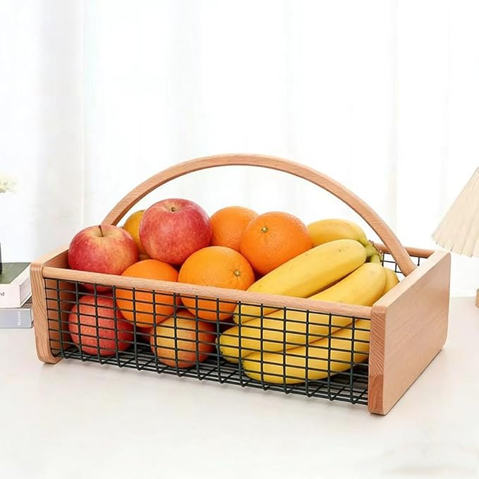 Large Garden Hod Harvest Basket for Vegetable Gardening and Harvest Gathering or Farmhouse Decor,Garden Baskets for Gathering vegetablesPicnic Basket Garden Supply Gardener Gift Spring. (Small)