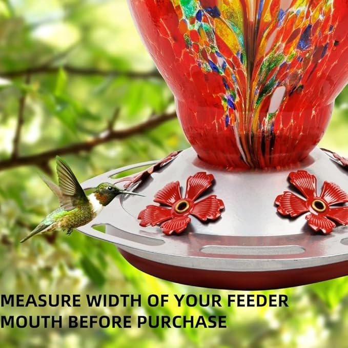 2 Pack Hummingbird Feeder Base Replacement Part Accessories Set - Includes 2 Pcs Bottom Base, Moat Hooks, Seal Rings, Brushes and Hanging Ropes (2, Silver-2)