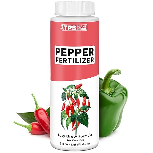 Pepper Fertilizer – Liquid Plant Food for Bigger Harvests, Better Flowering & Stronger Root Development, 8 oz