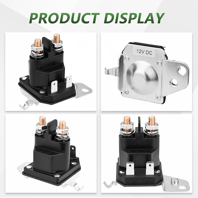 725-06153A Starter Solenoid for Cub Cadet XT1 XT2 Enduro RZT LT1 ZT1 ZT2 MTD Troy Bilt Yard Man Husky Yard Machines Craftsman Zero Turn Riding Lawn Mower Tractor 762-1261-211-50