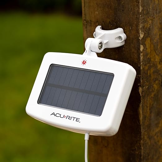 Solar Power Pack for AcuRite Optimus, Atlas and AcuRite Iris Weather Sensors
