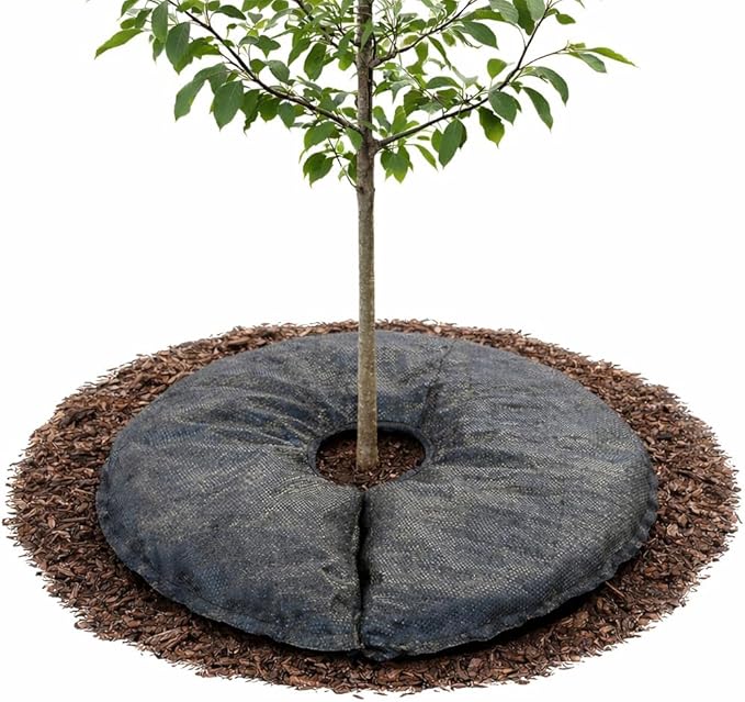 SteadySpring(R) Smart 30+Day Watering Mat Auto Refills with Rain for Tomato Plants, Peppers, Veggies, Perennials, Annuals in 1-2 Gallon Containers or with a 7 in to 10 in Root Ball (1)