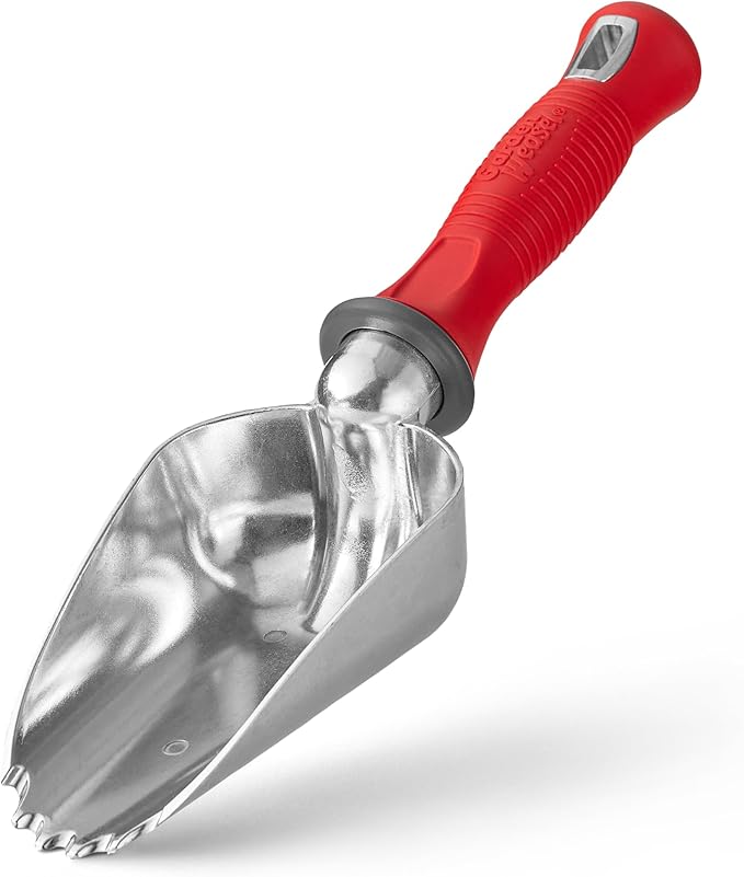 Garden Weasel Potting Scoop - Oversized | Dig and Transport | Planting and Gardening Hand Digging Tools,Heavy Duty Soil Scoop,Mini Gardening Shovel-| 91362,(Pack of 12)