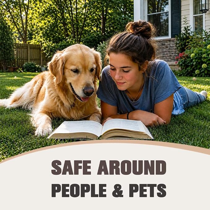 Mole Repellent for Lawns, Groundhog Repellent Outdoor, Armadillo Repellent, Mole Deterrent for Yard, Vole Repellent Outdoor, Gopher Repellent, Safe for Family & Pets, 10 Packs