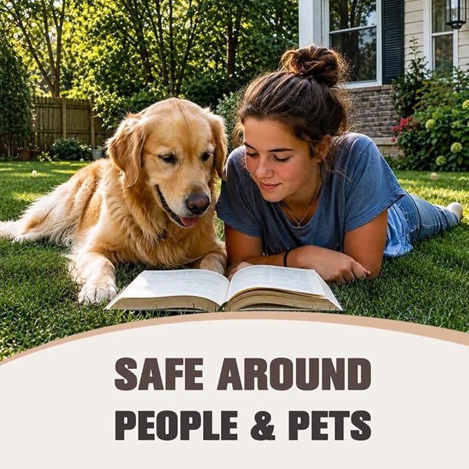 Mole Repellent for Lawns, Armadillo Repellent, Mole Deterrent for Yard, Groundhog Repellent Outdoor, Vole Repellent Outdoor, Gopher Repellent, Gentle on People, Pets & Plants, 8 Packs