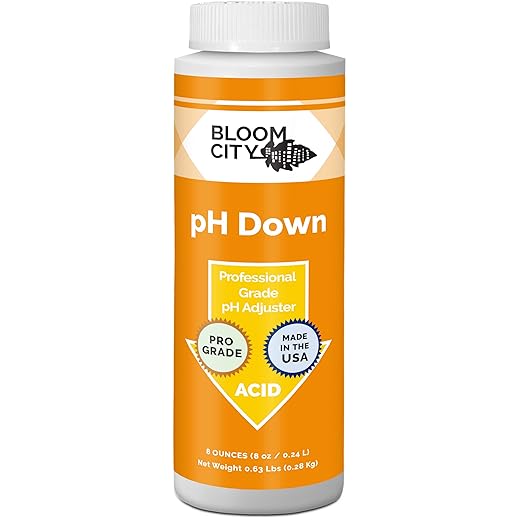 Bloom City pH Down – Liquid pH Adjuster, 8 oz
