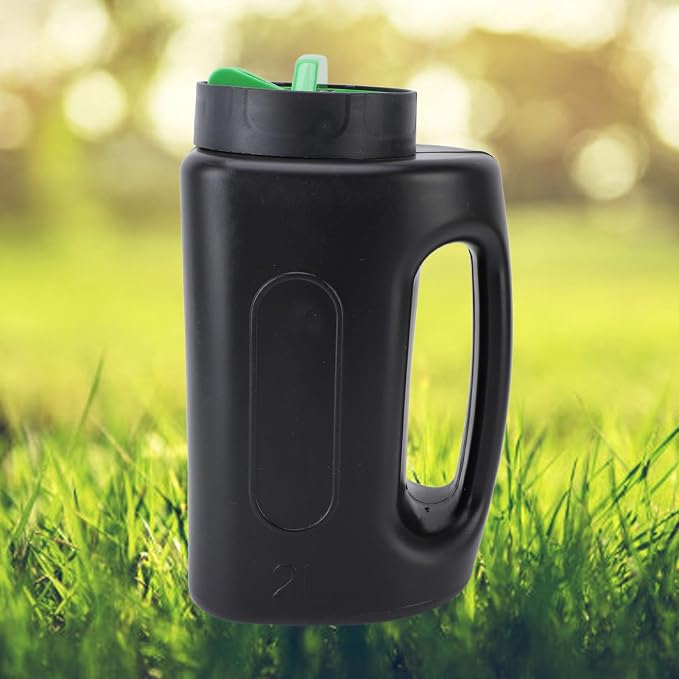 Hand Held Spreader, 2L ABS PP Labor Saving Fertilizer Shaker with Evenly Spread Design, for Gardening Lawn