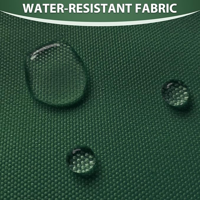 Waterproof Canvas Fabric by The Yard 58inch 600D Upholstery Material Polyester Fabric Outdoor Water Resistant Fabric for Sewing Chair Patio Cushion Purse Bag Interior, 10 Yard Green