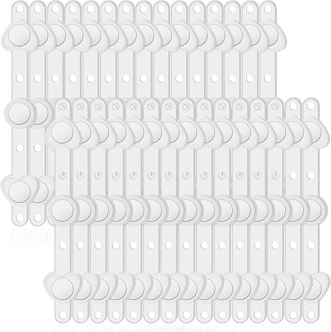 Waydress 30 Pairs Floral Boutonniere Magnets Small Corsage Fix Boutonniere Magnets Corsage Pins Brooches Flower Stick for Handmade Wedding Bride Groom Flower (Clear)