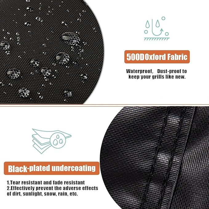 Outdoor Storage Box Cover，Waterproof Resin Storage Bin Cover Deck Box Covers-33.46"L x 29.8"W x 15.94"H
