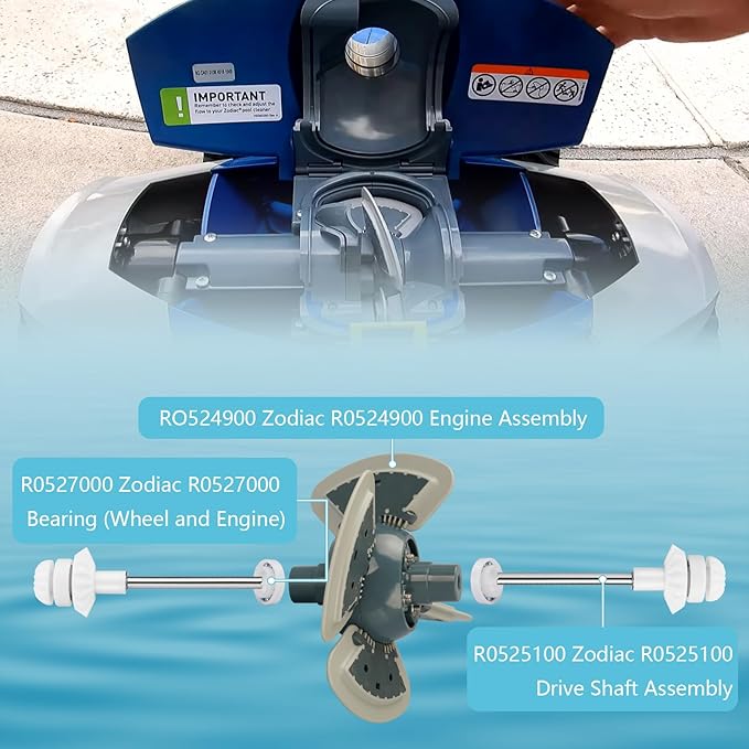Replacement for Zodiac mx6 mx8 Replacement Parts | mx8 mx6 Tune up kit | Replacement R0524900 R0526100 R0527000 R0525100