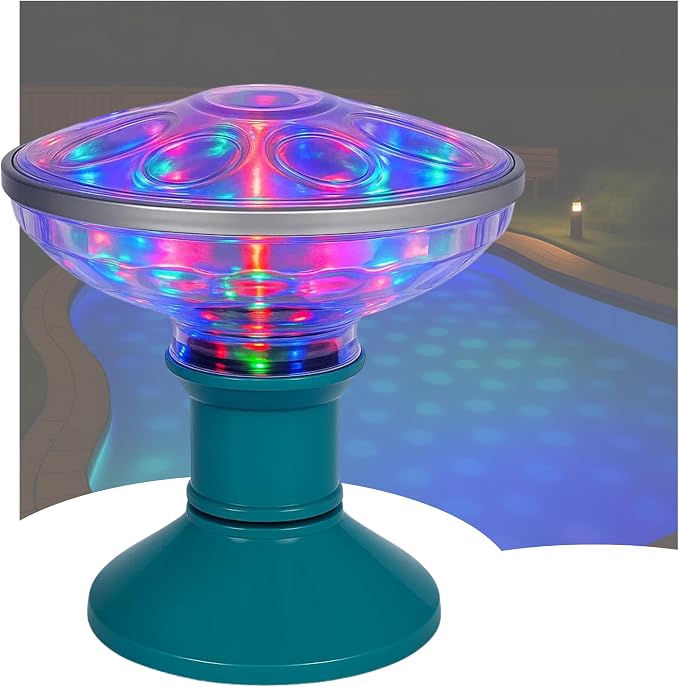 GAME LED Pool Lights for Above Ground & Inground Pools - Waterproof Floating Light Show with Multiple Color Modes - Easily Installable - Remote Controlled | Mini