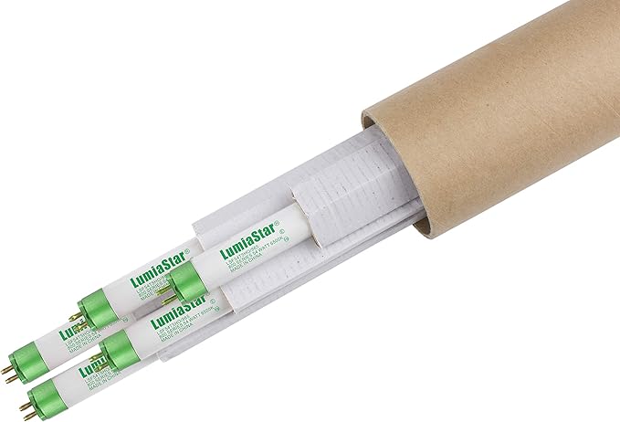 4FT 54W T5 HO 6500K Fluorescent Tubes Grow Light Bulbs Pack of 5