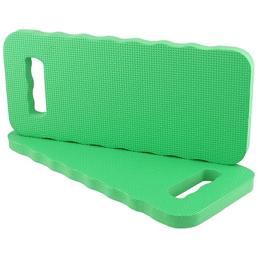 KINJOEK 8 PCS 16 Inch Garden Kneeling Pads Bulk, Thick Foam Kneeling Pad, Prayer Kneeling Pad for Gardening Repair Work Praying Exercise, Green