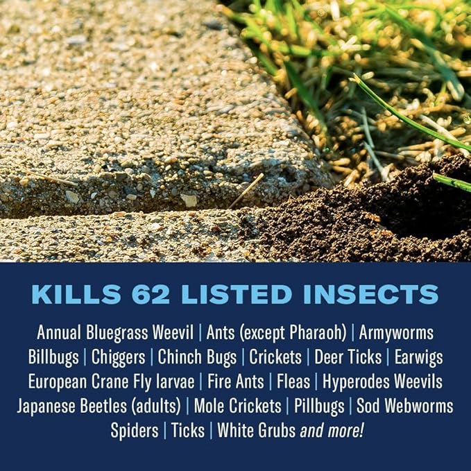 BioAdvanced Complete Brand Insect Killer Concentrate - Kills Listed Insects Above and Below Ground - Outdoor Insecticide - Up to 3 Months Protection - 40 oz Bottle
