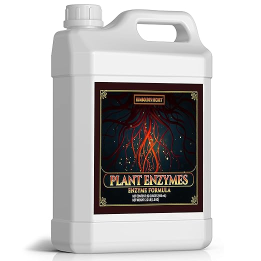 Humboldts Secret Plant Enzymes | 7,000 Active Units per mL | Root & Soil Enzyme Additive for Hydroponic and Aeroponic Systems | Boosts Growth and Root Strength for Maximum Nutrient Uptake | 32 Ounce