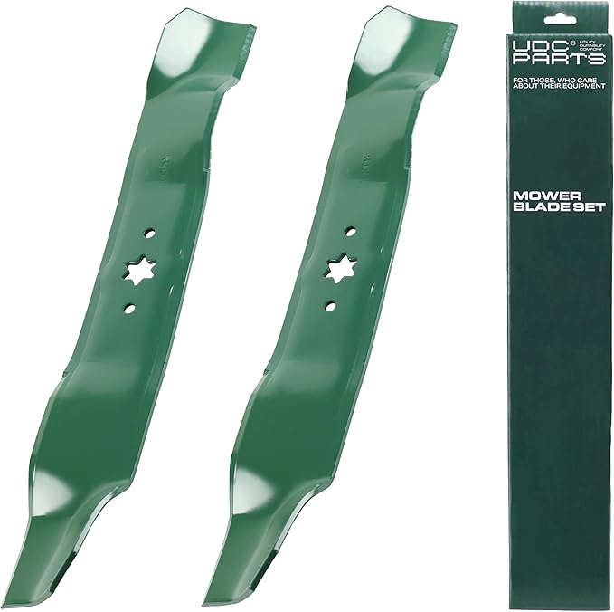 UDC Parts 942-0610A Mulching Blades Replacement for Cub Cadet Yard Machines MTD Bolens Troy Bilt Huskee LT3800 Murray M115-38 38 Inch 742-0610 742-0610A 7420610 942-0610 GW-7420610 33020/2 Pack