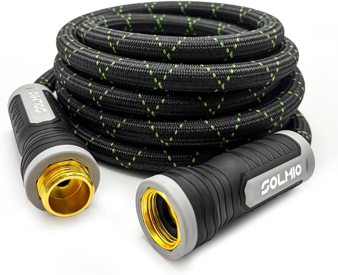 Garden Hose 10FT, Flexible Lightweight Non-Expandable Water Hose, Leak-Proof, Burst-Resistant, High-Pressure for Yard, Outdoor