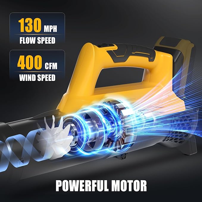 Cordless Weed Wacker + Hedge Trimmer + Leaf Blower Combo Compatible with Dewalt 20v Max Battery(Tool Only), 20V Cordless Weed Eater & Edger/String Trimmer for Lawn Care, Garden, Yard