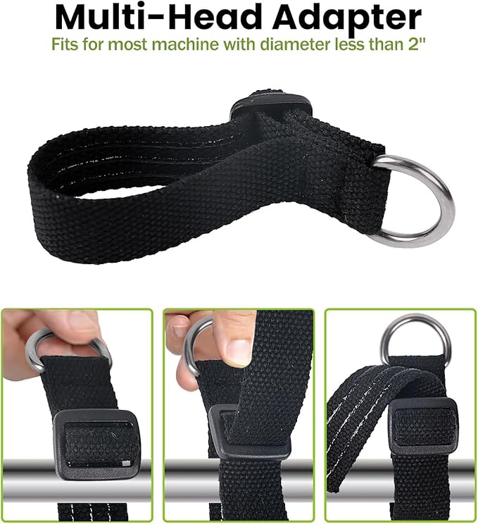 Trimmer Strap for Weed Eater Shoulder Strap Harness[Upgraded Elastic Part], Compatible with EGO/Greenworks String Trimmer, Leaf Blower, & Shrub Trimmers