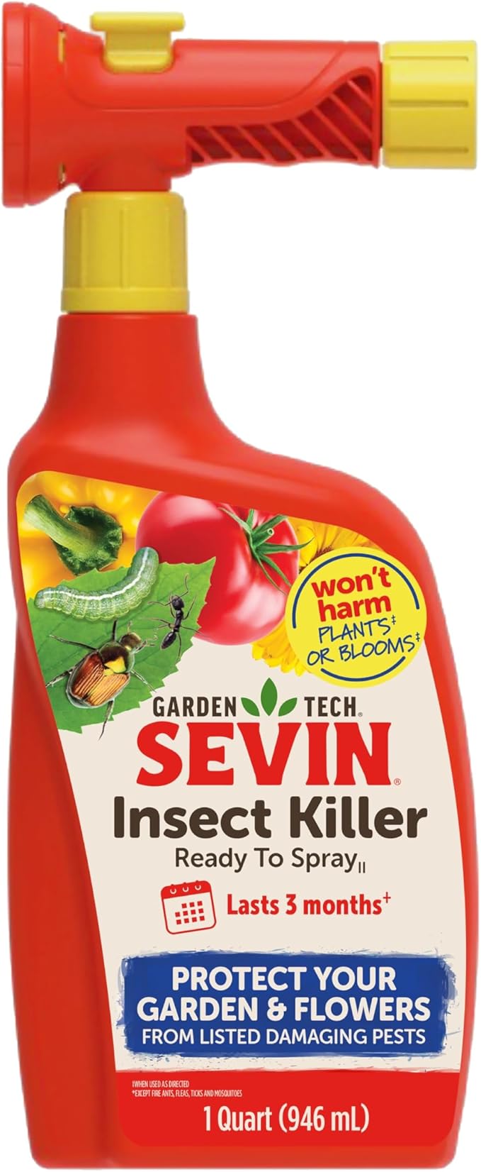 Sevin Insect Killer Ready To Spray, White