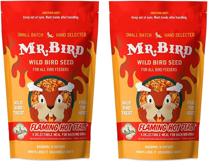 Mr. Bird Flaming Hot Feast Large Loose Seed Bag 4 lbs. (2)