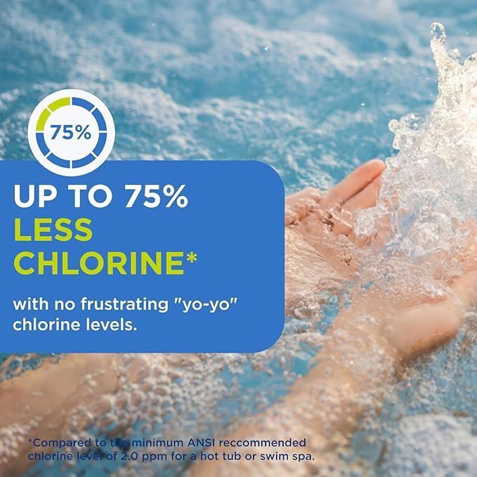FROG @Ease Floating System and Pipe & Jet Cleanser for Swim Spas - Self-Regulating Swim Spa Sanitizer and Deep Clean Purge - Sanitizing Minerals & SmartChlor Technology - Fresh Start Bundle