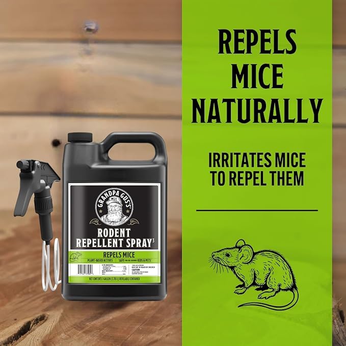 Grandpa Gus's Rodent Repellent (1 Gallon / 3.79 L)