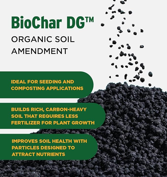 The Andersons BioChar DG Organic Soil Amendment - Covers up to 5,000 sq ft (10 lb)