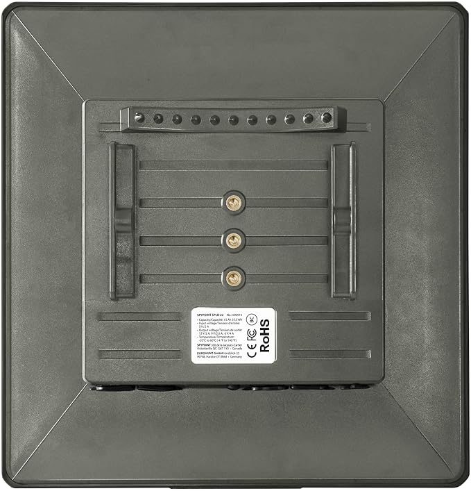 SPYPOINT Solar Panel for Trail Camera with Internal Battery for Outdoor Trail Camera Solar Panel (SPLB-22)