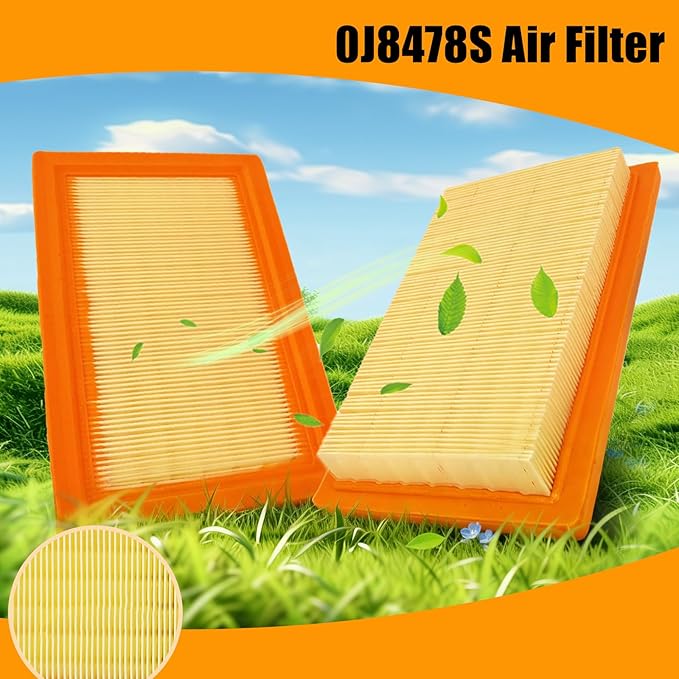 6485 Maintenance Kit Air Filter 0J8478S Oil Filter 070185E Replacement for Ge-nerac 20kW 22kW Standby Generators 999cc Engine