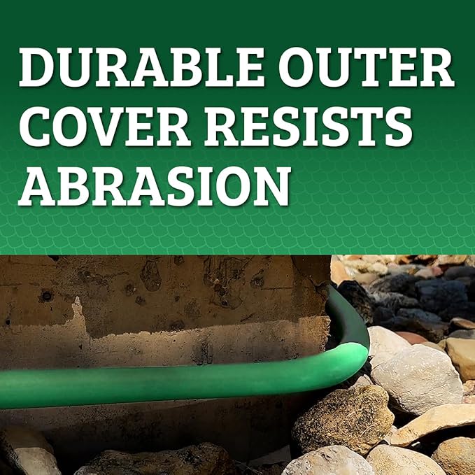 Flexzilla Colors Garden Hose 5/8 in. x 25 ft., Lightweight All-Weather Water Hose, Durable and Flexible, Leak-Free Connections, Forest Green