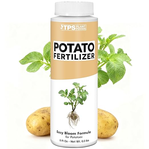 Potato Fertilizer – Liquid Plant Food for Bigger Tubers, Stronger Roots & Vigorous Plant Growth, 8 oz