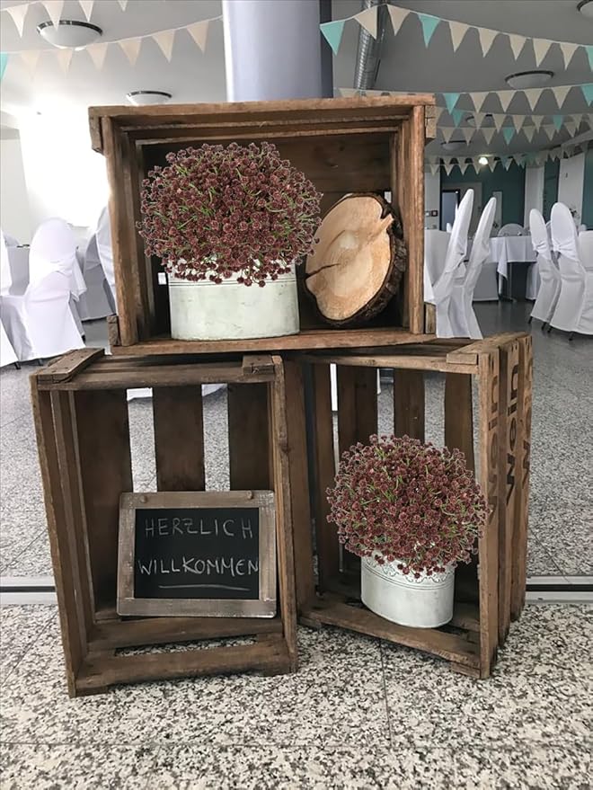 DILATATA Baby's Breath Artificial Flowers Bulk 10 Pack (30pcs) Faux Baby Breath Plastic Flower Fake Gypsophila Flower Arrangement for Crafts Fake Flowers Bouquet for Wedding Centerpieces Beige Brown