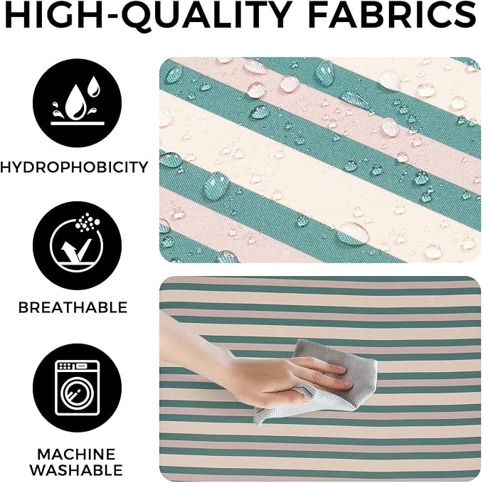 14 Piece Outdoor Patio Cushion Covers Replacement Waterproof with Zipper for 6-Seater Sectional Couch Chair Patio Furniture Conversation Sofa Seat Cushions Slipcovers Set, Only Cover