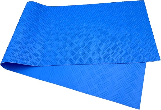 SKARUMMER Swimming Pool Ladder Mat - Protective Pool Ladder Pad Step Mat with Non-Slip Texture, Blue Medium Pool Step Mat, Pool Liner Protection Mat (36 X 24 inch)