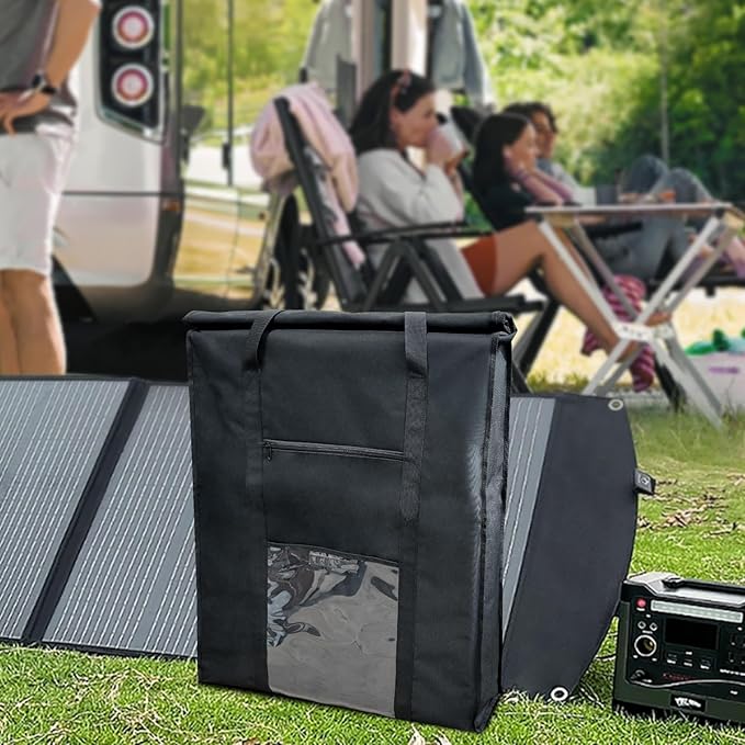JXE JXO Faraday Bag for Solar Panels and Large Electronic Devices, Military-Grade EMP Protection, Blocks Wireless Signals, Shielding for Solar Flares, Personal Security, Anti-Hacking, Anti-Spying