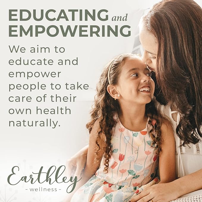 Earthley Wellness Nourish Her Naturally, Liquid Botanical Multivitamin for Women with Raspberry Leaf, Dandelion Leaf, Alfalfa, and Nettles, Supports Energy, Gut Health, and Wellness (4oz, Nourish Her)