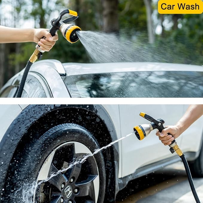 FANHAO Professional Heavy Duty Garden Hose Nozzle Fireman's Water Nozzle
