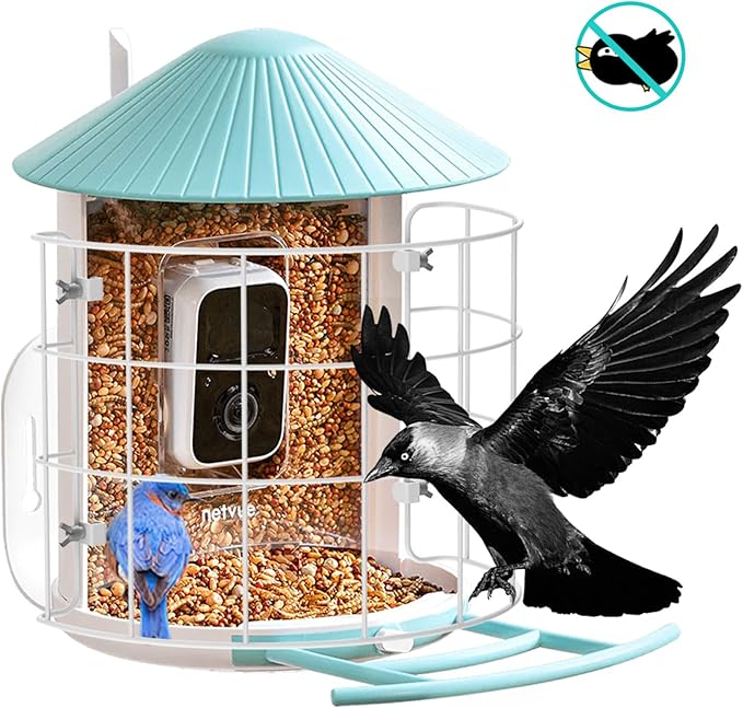Birdfy Shield, Keep Out Birds' Predators, Must-Have Feeder Accessories - Only Work with NETVUE Birdfy Bird Feeder 1