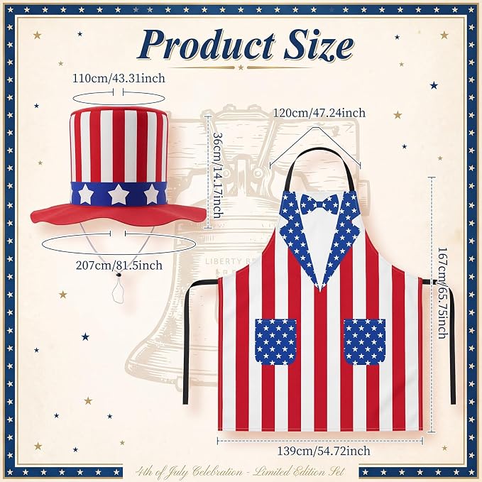 Mepase 12ft Skeleton Costume Accessories Set Oversize Hat and Apron Prop Giant Outdoor Indoor Yard Garden Lawn Decoration
