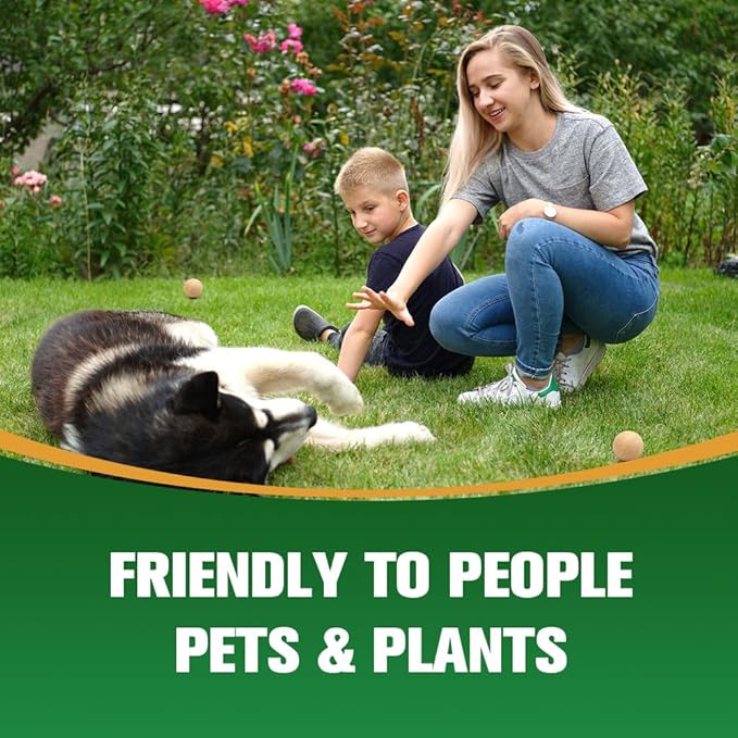 Deer Repellent for Plants, Rabbit Repellent Outdoor, Deer and Rabbit Repellent for Plants, Garden, Trees, Safe for People, Pets and Plants, Lasts Up to 60 Days - 12 Packs