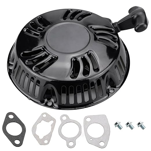 JJing Recoil Starter Assembly for Harbor Freight Predator 420cc 13Hp Engine 60340 60349 69736 and More