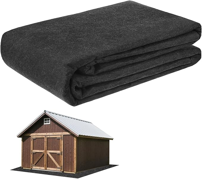 M METERXITY 3MM Thickened Outdoor Storage Shed Mat, 18 x 2.6 FT Garage Floor Mats with Reusable, Washable, Non Slip, Durable for Protects Garage Floors/Driveways/Entrance Doors/Deck [Gray]