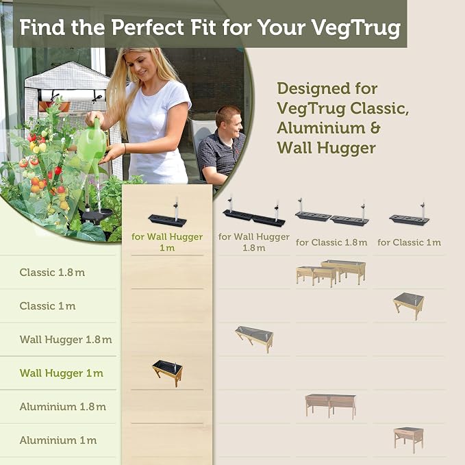VegTrug® Self Watering Kit for Wall Hugger Small 1m